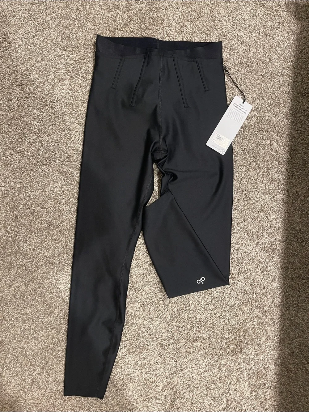 NWT ALO airlift high waist 7/8 corset legging SZ S